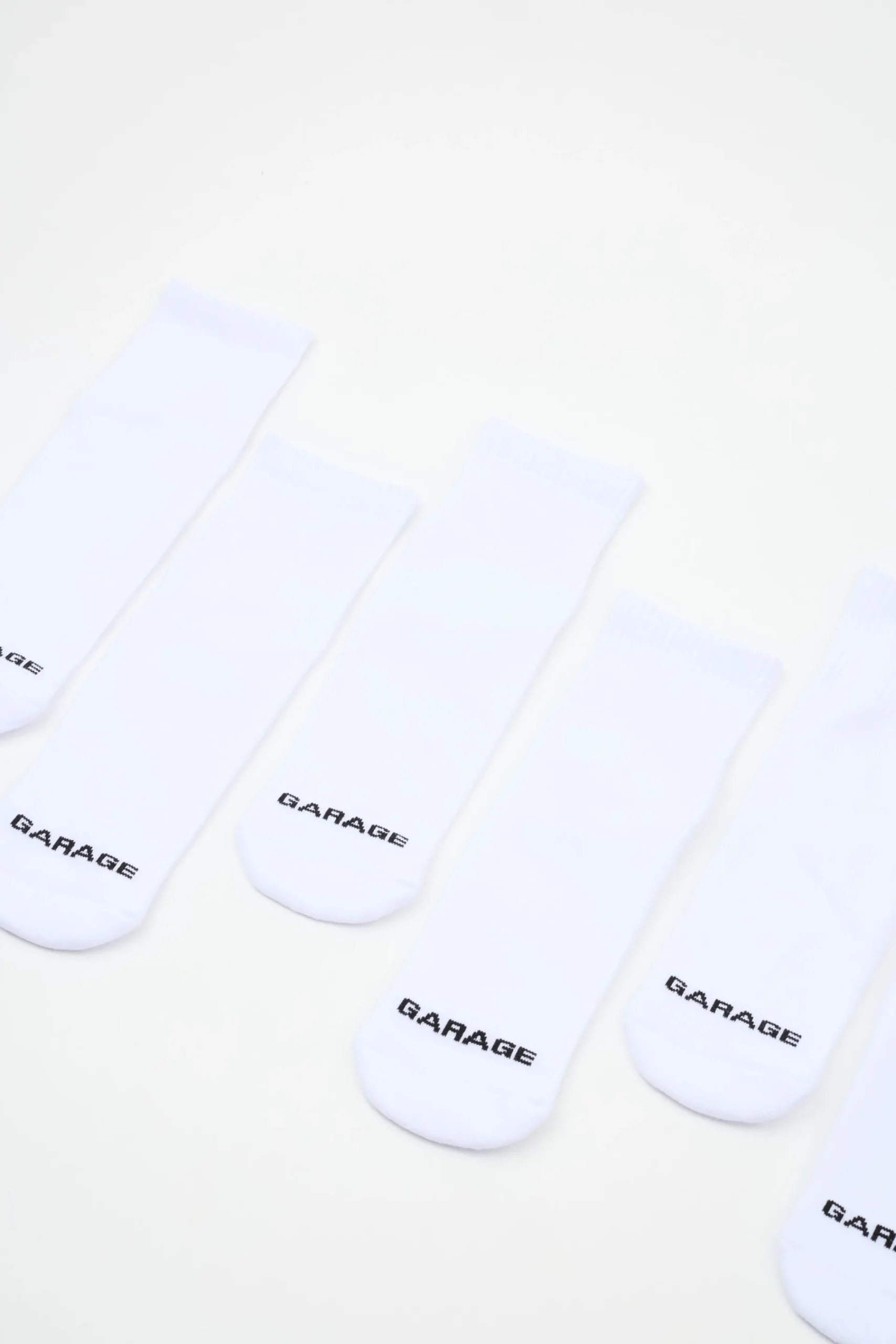 3 Pack Garage Logo Socks*Garage Clothing Fashion