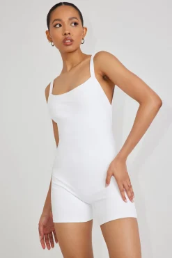 Ally Low Back Active Romper*Garage Clothing Cheap