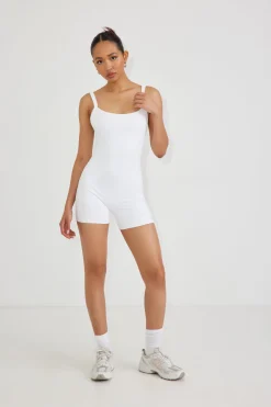 Ally Low Back Active Romper*Garage Clothing Cheap