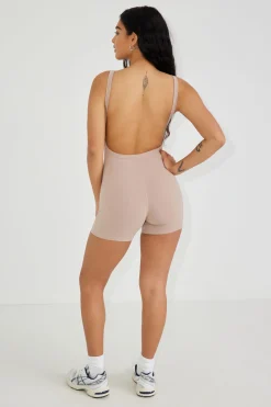 Ally Low Back Active Romper*Garage Clothing Store