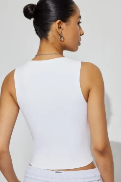 Amber Portrait Neck Tank Top*Garage Clothing Discount