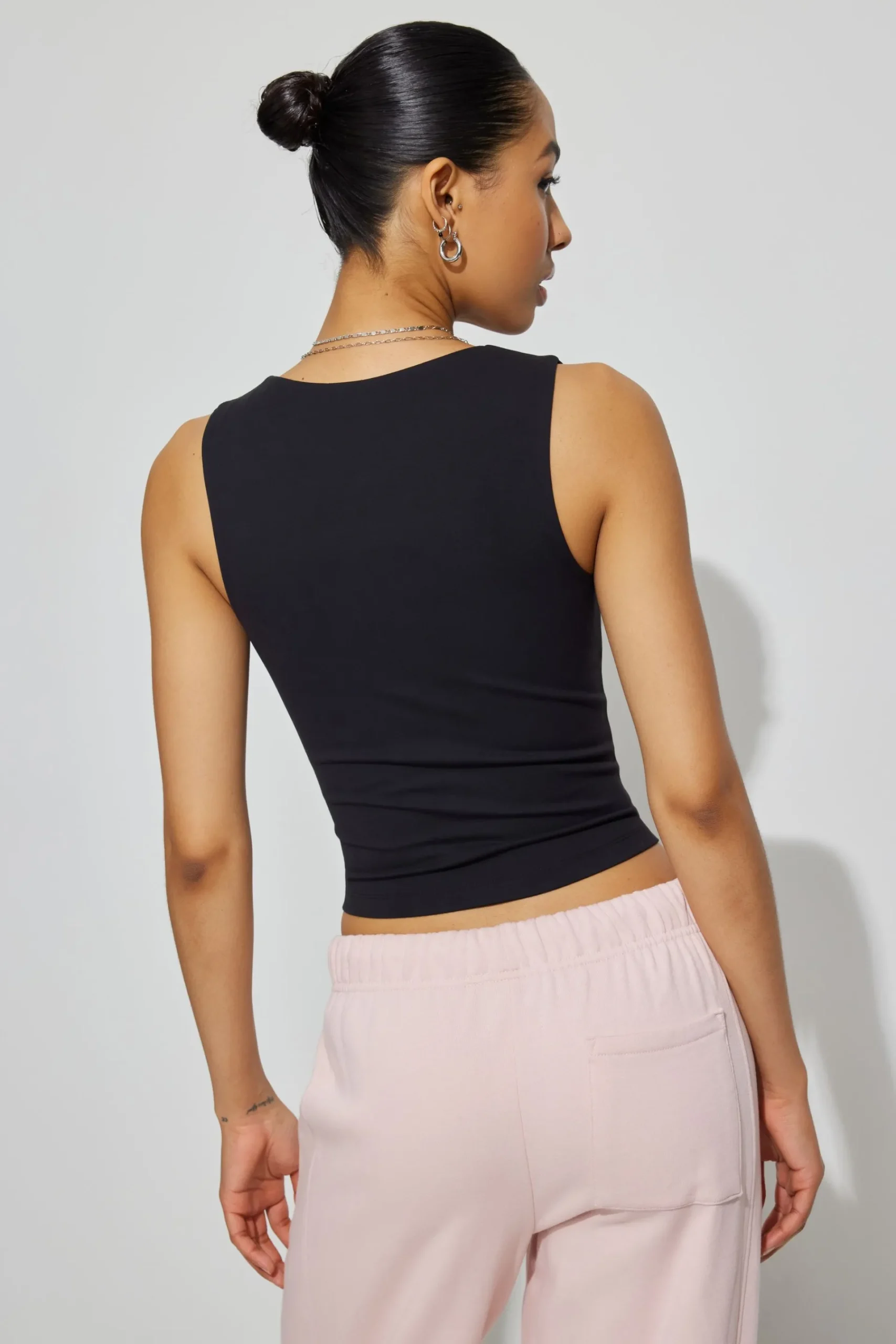 Amber Portrait Neck Tank Top*Garage Clothing Cheap