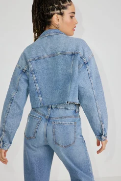 Boyfriend Crop Jacket*Garage Clothing Cheap