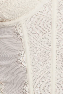 Chrishell Lace Mesh Bustier*Garage Clothing Cheap