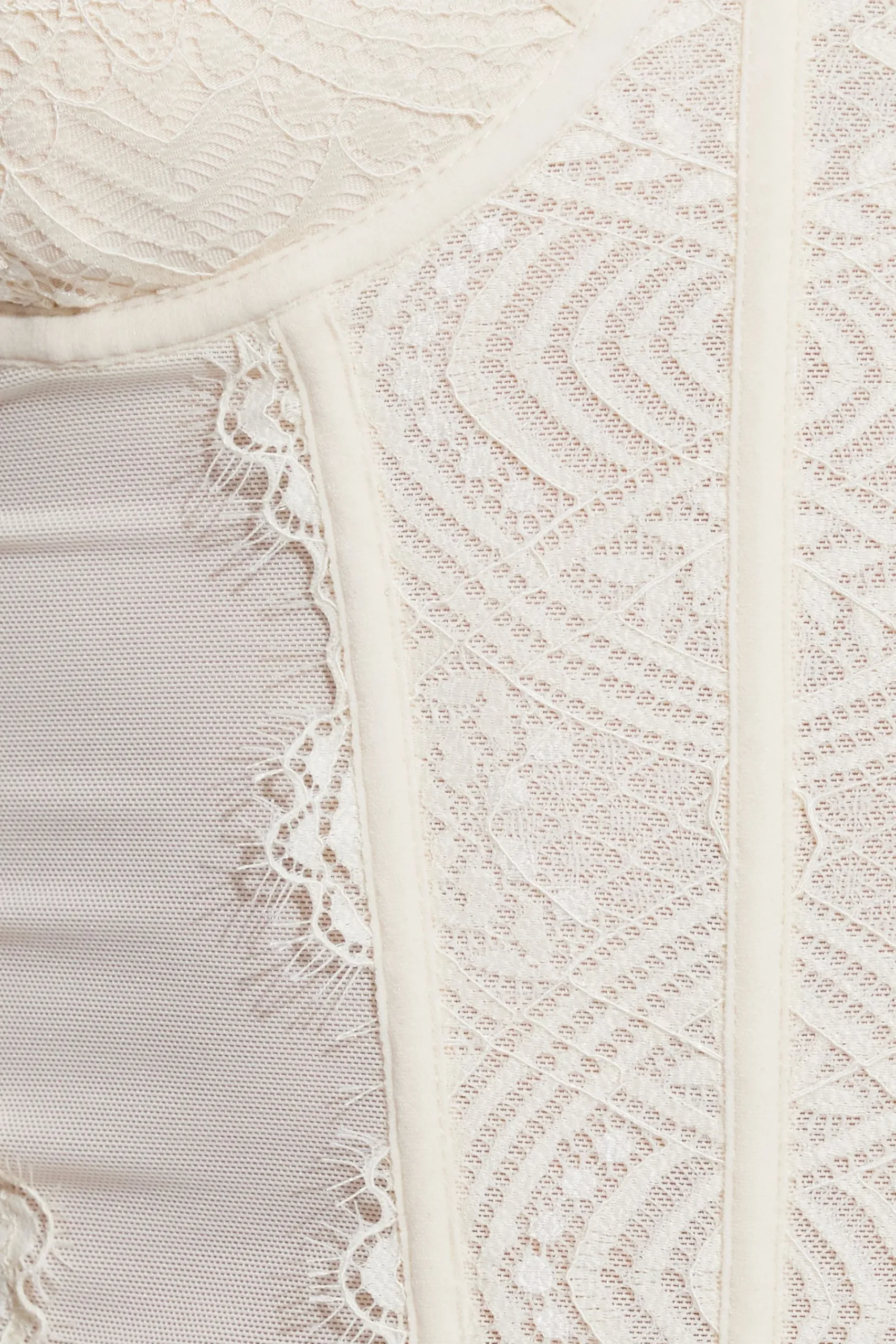 Chrishell Lace Mesh Bustier*Garage Clothing Cheap