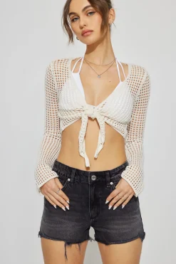Classic Cut-Off Mom Jean Shorts*Garage Clothing Sale