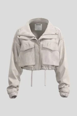 Cropped Utility Denim Jacket*Garage Clothing Best Sale