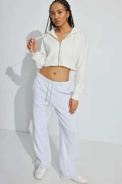 Cropped Zip Up Hoodie*Garage Clothing Fashion