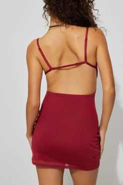 Cutout Mini Dress*Garage Clothing Discount