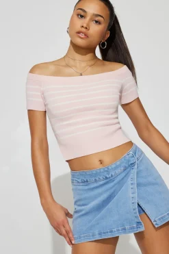 Denim Wrap Skort*Garage Clothing Shop