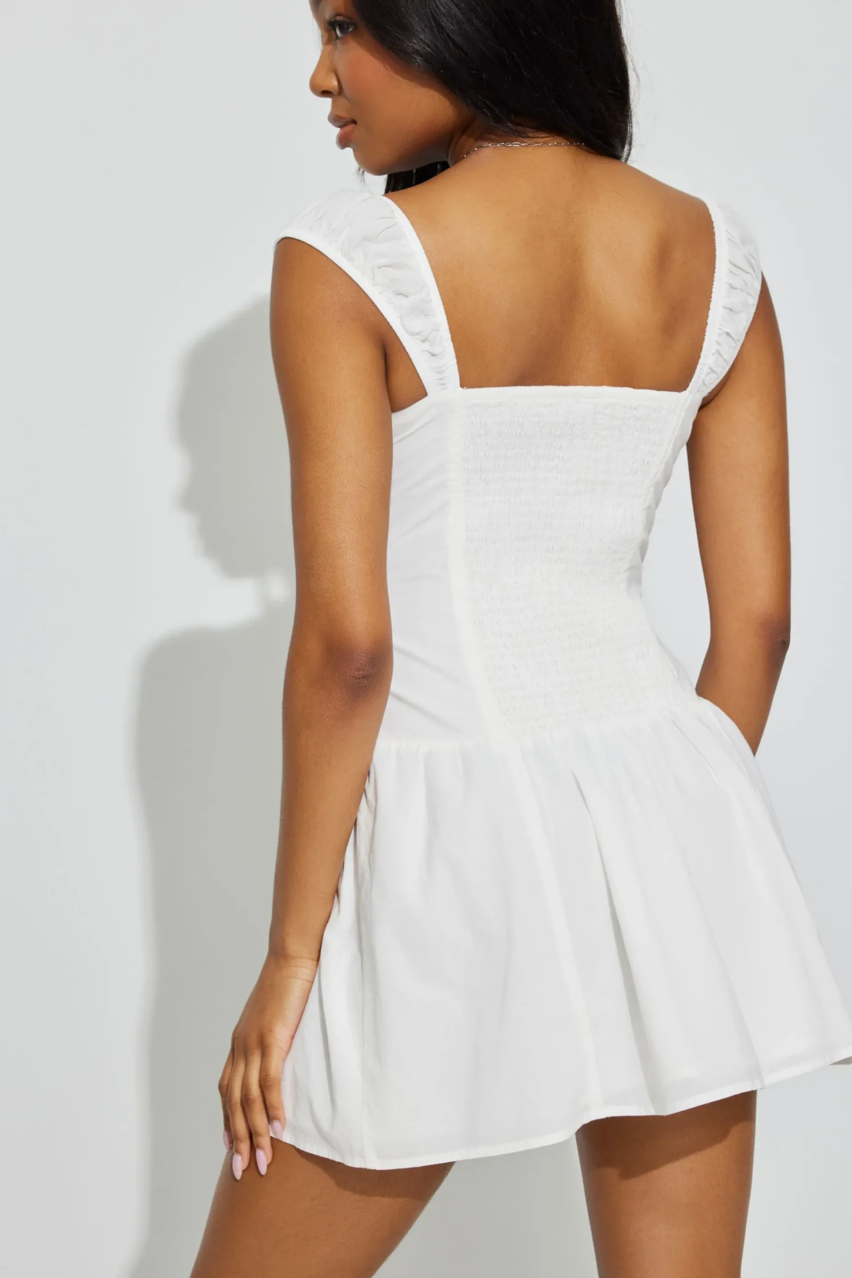 Drop Waist Milkmaid Mini Dress*Garage Clothing Cheap