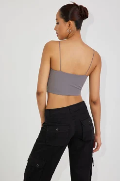 Eva Cropped Cami Top*Garage Clothing Fashion