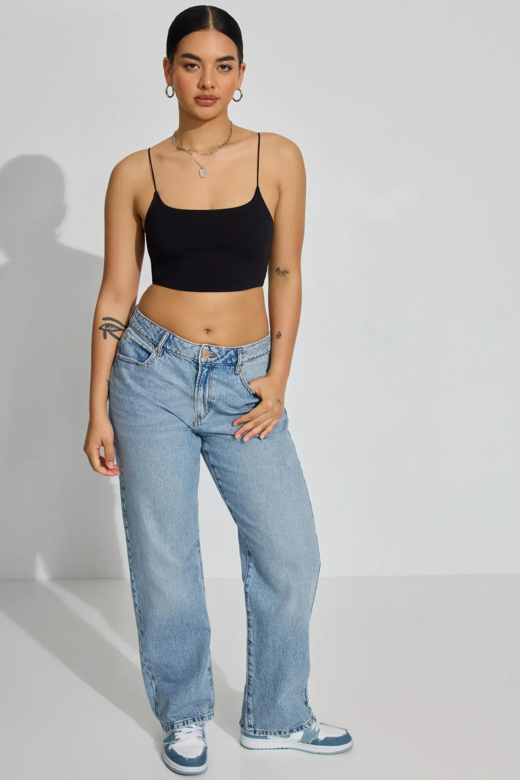 Eva Cropped Cami Top*Garage Clothing Sale