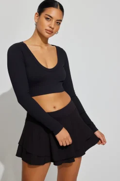 Flare Active Skort*Garage Clothing Discount