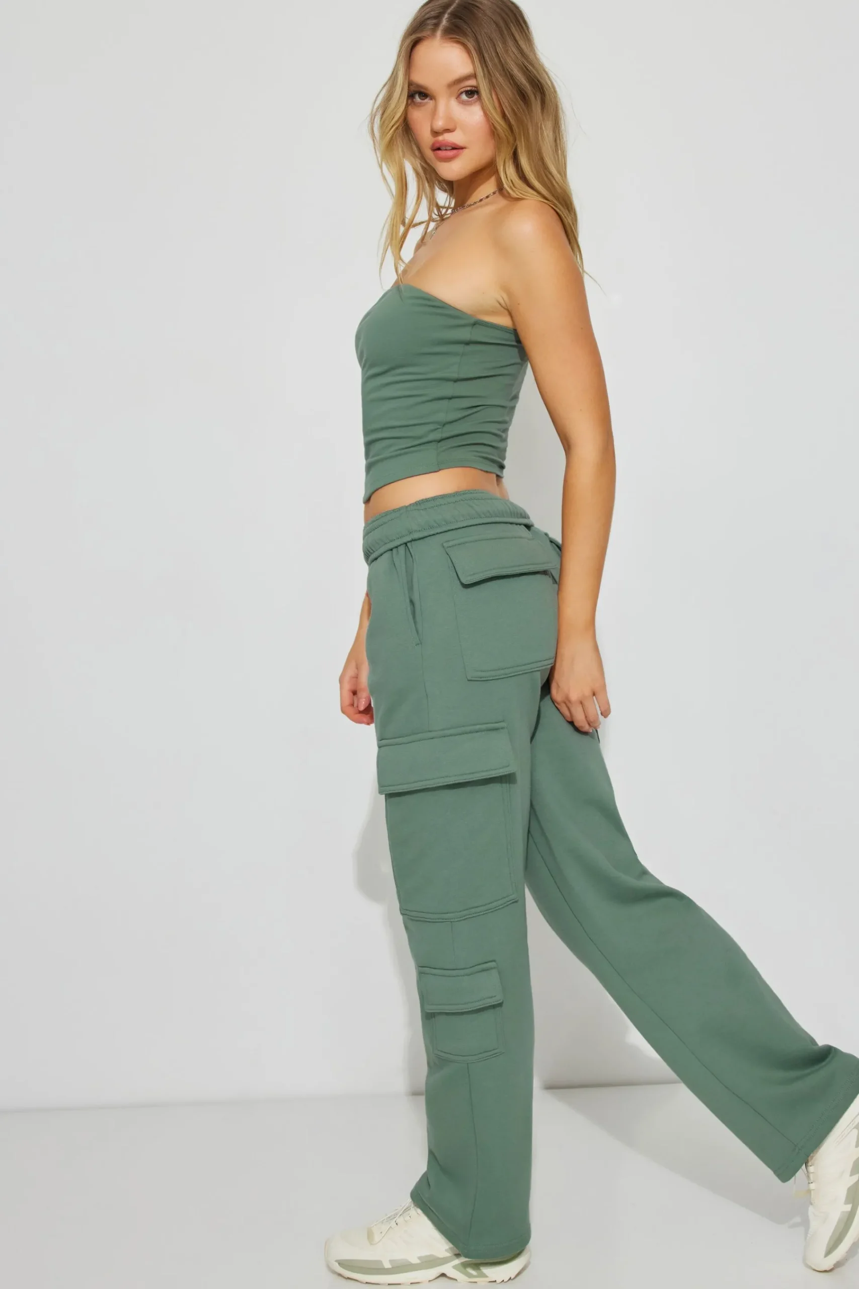 Fleece Cargo Sweatpant*Garage Clothing Clearance