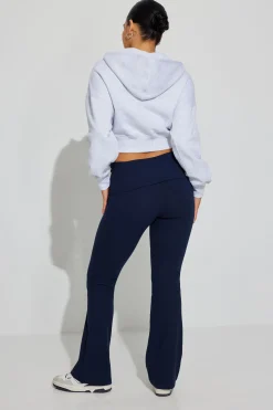 Fold Over Bootcut Legging*Garage Clothing New