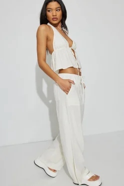 Halter Flyaway Top*Garage Clothing Cheap