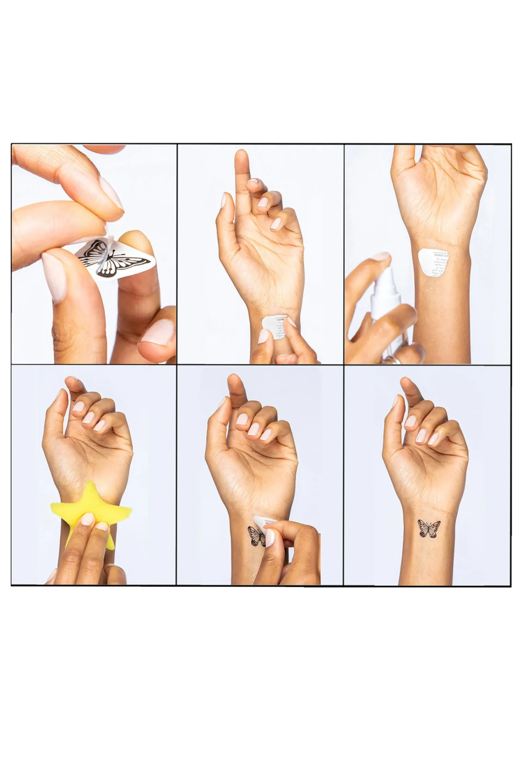 Inked By Dani Temporary Tattoos*Garage Clothing Hot