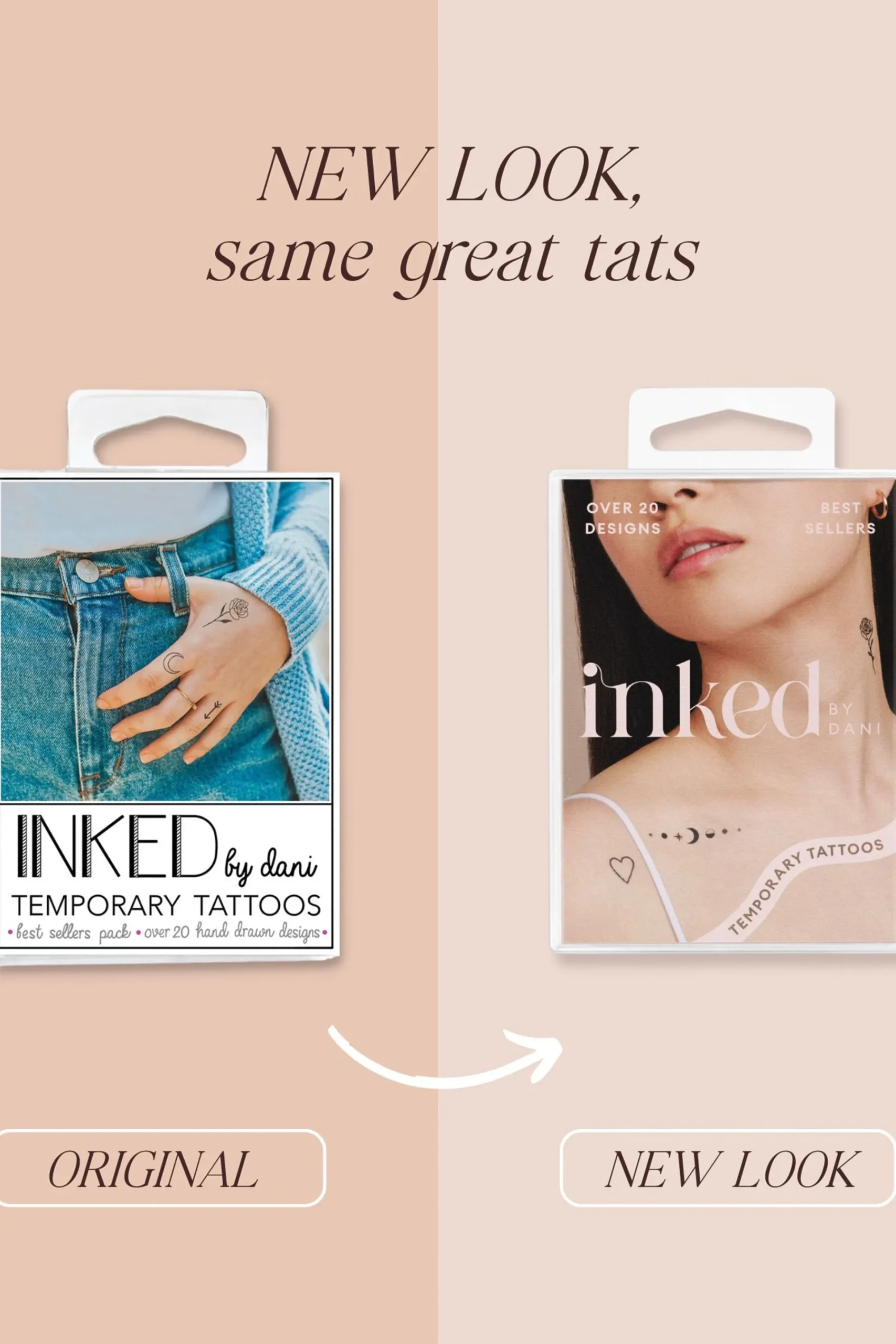 Inked By Dani Temporary Tattoos*Garage Clothing Outlet