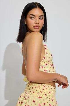 Kaya Flyaway Halter Top*Garage Clothing Store