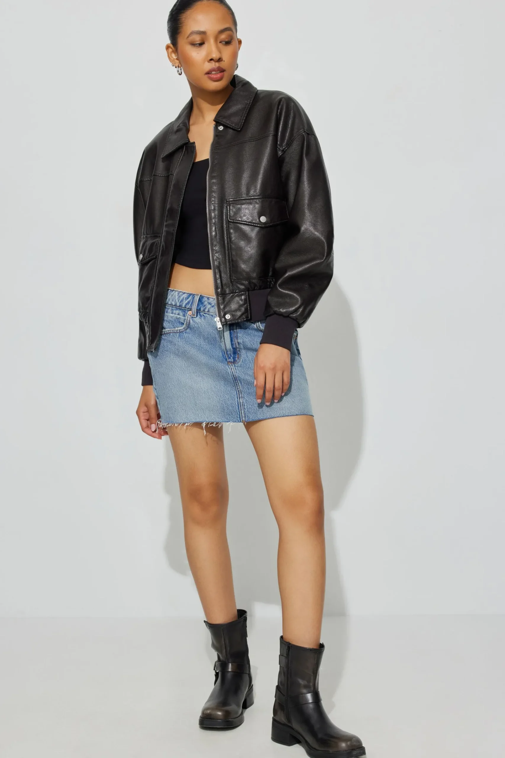 Low Rise Skirt*Garage Clothing Online