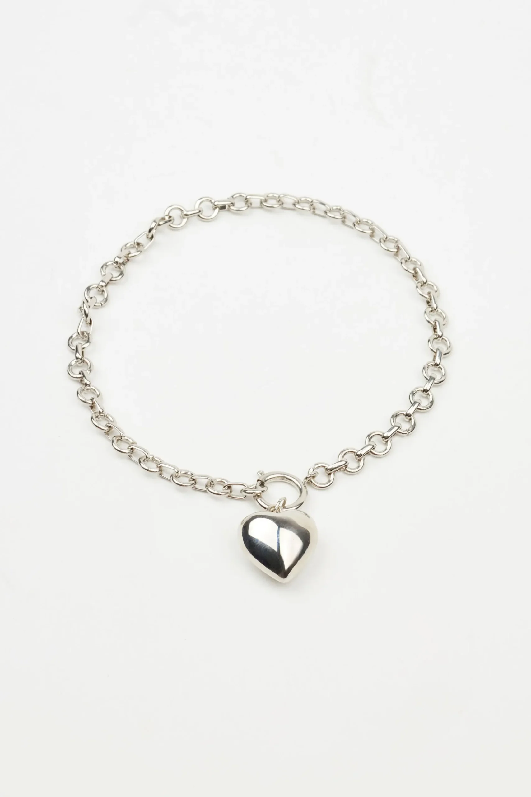 Metal Heart Choker*Garage Clothing Sale