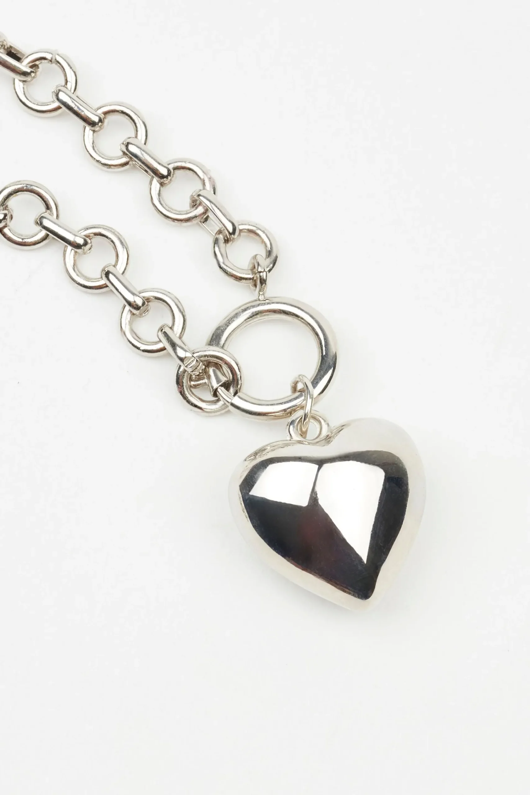 Metal Heart Choker*Garage Clothing Sale
