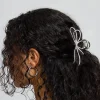 Metal Ribbon Hair Claw Clip*Garage Clothing Discount