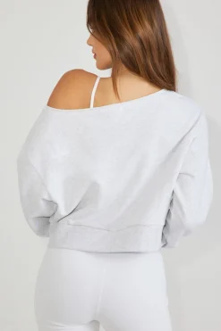 Off Shoulder Sweatshirt*Garage Clothing Clearance