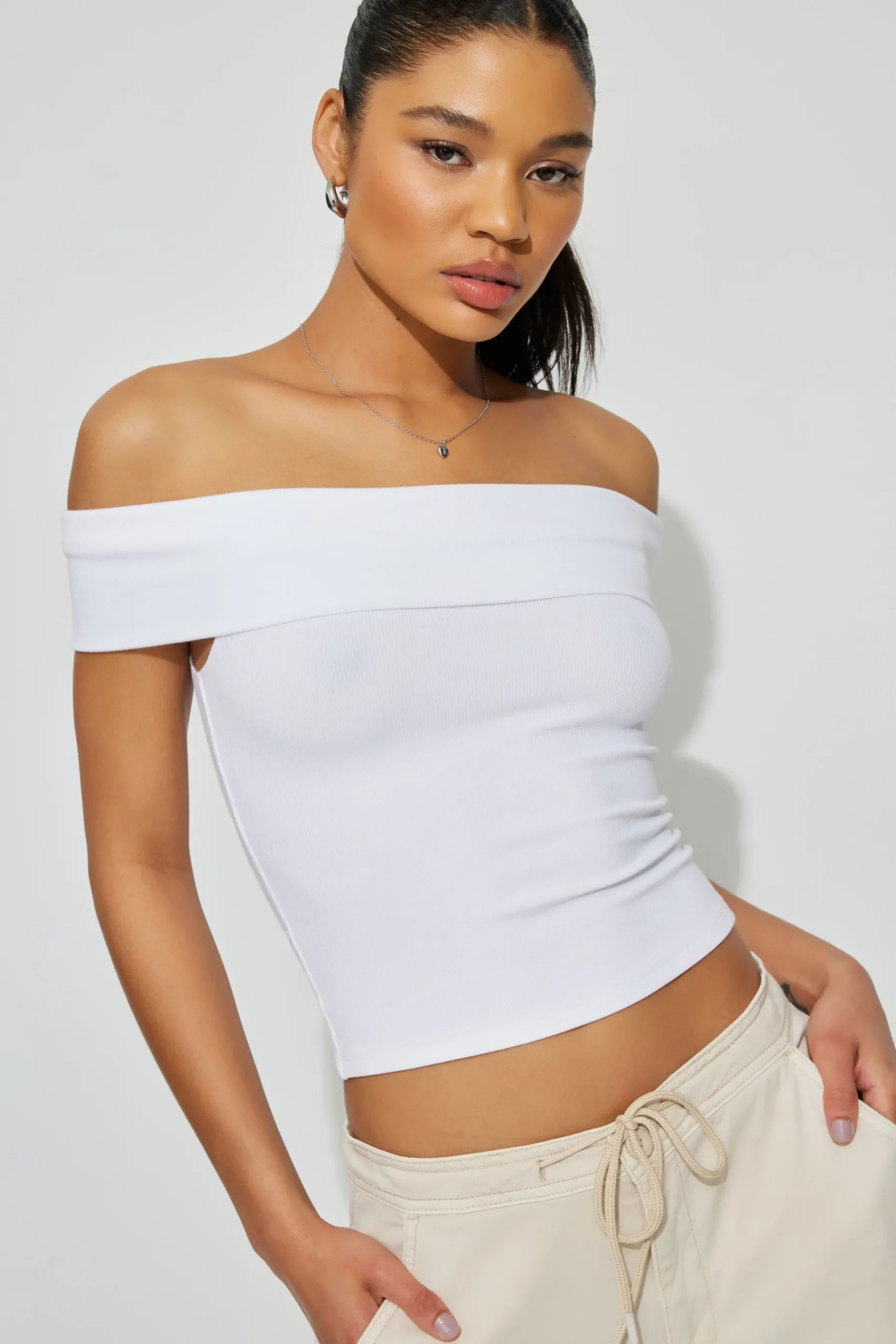 Off Shoulder Top*Garage Clothing Sale