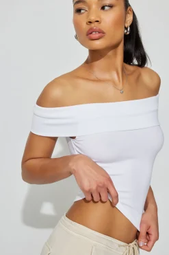 Off Shoulder Top*Garage Clothing Sale