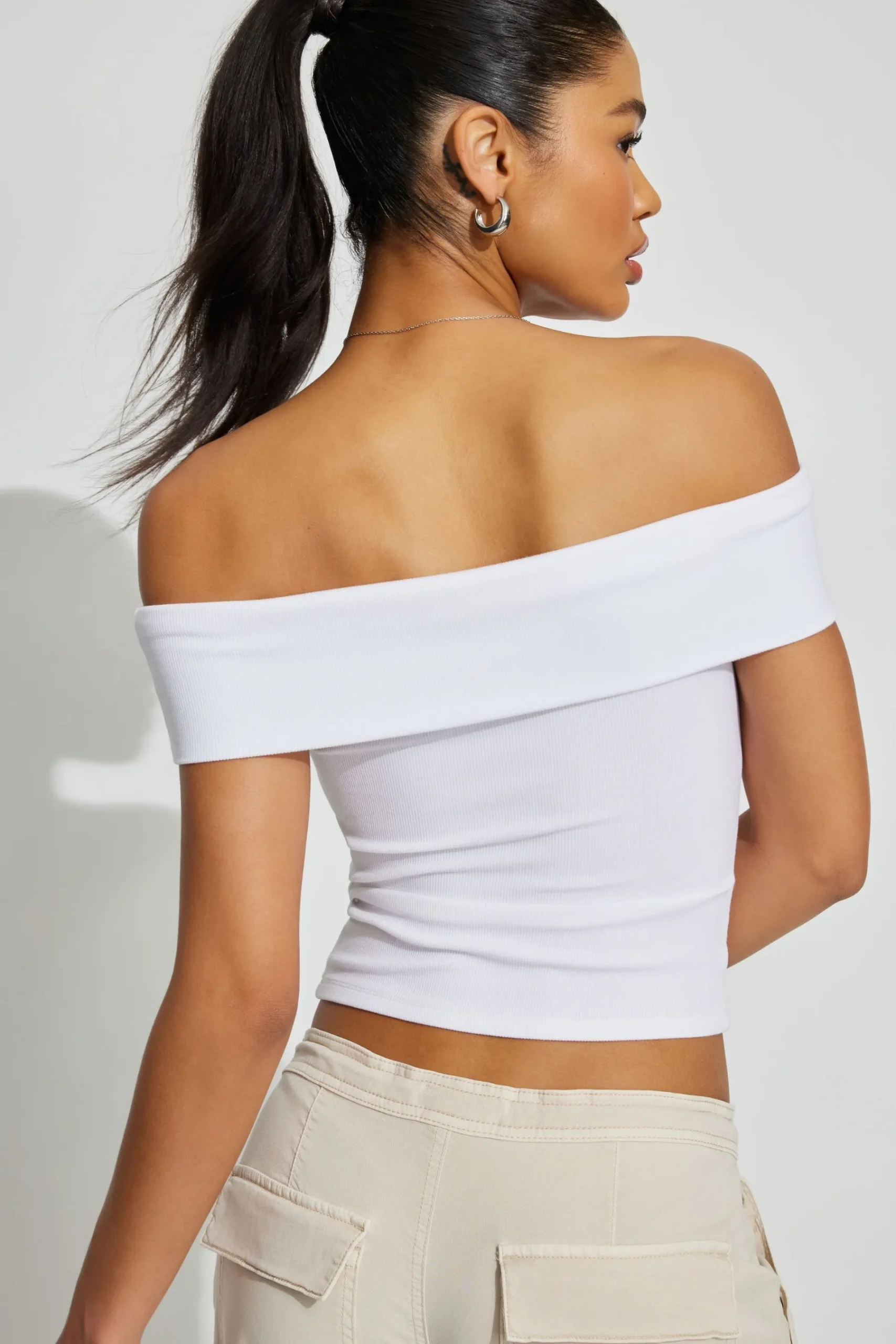 Off Shoulder Top*Garage Clothing Sale