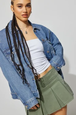 Oversized Boyfriend Denim Jacket*Garage Clothing Cheap