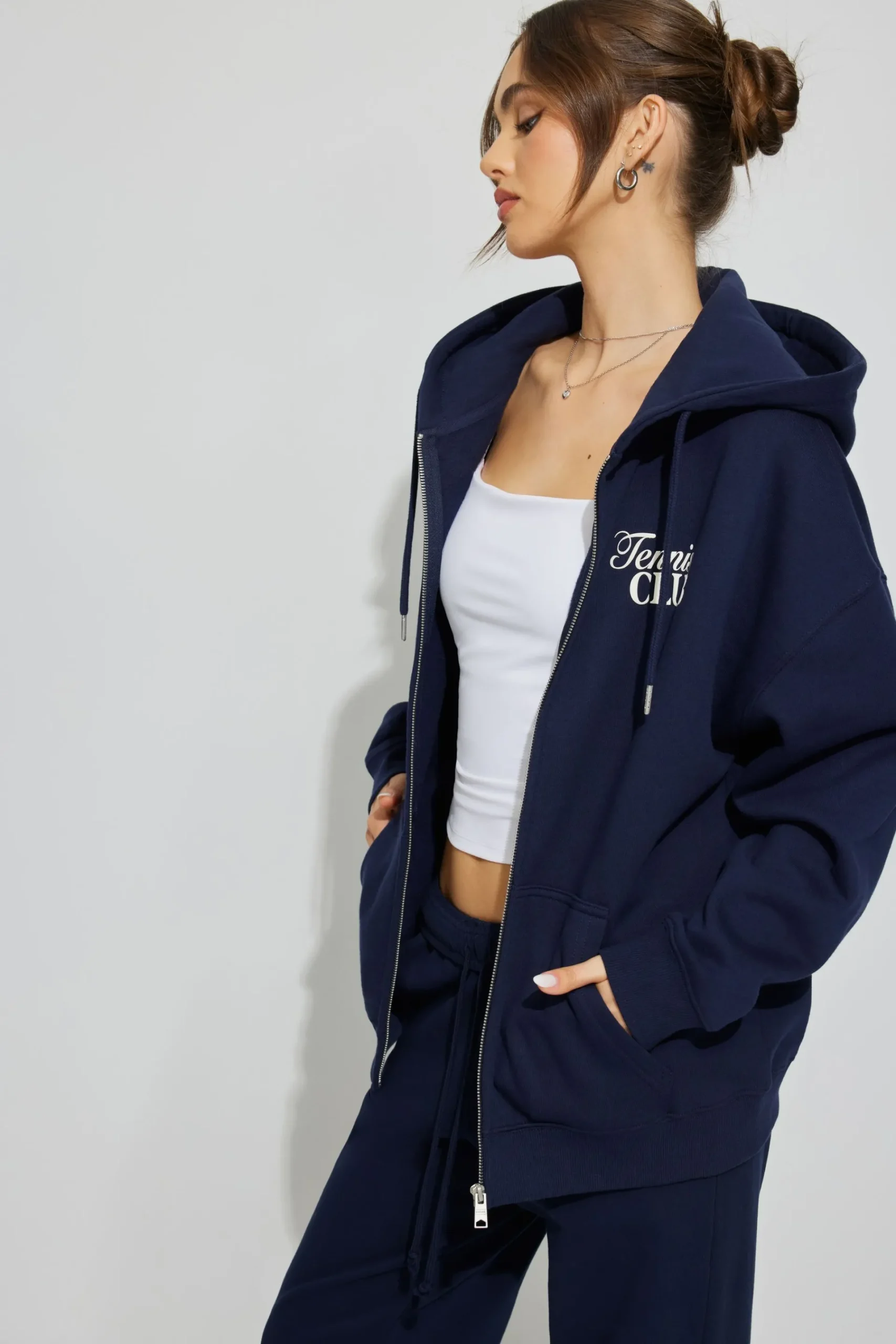 Oversized Hoodie Zippie*Garage Clothing Best Sale