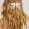 2-Pack Lace Bow Hair Clips*Garage Clothing Outlet