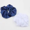 Pack Of 2 Satin Scunchies*Garage Clothing New