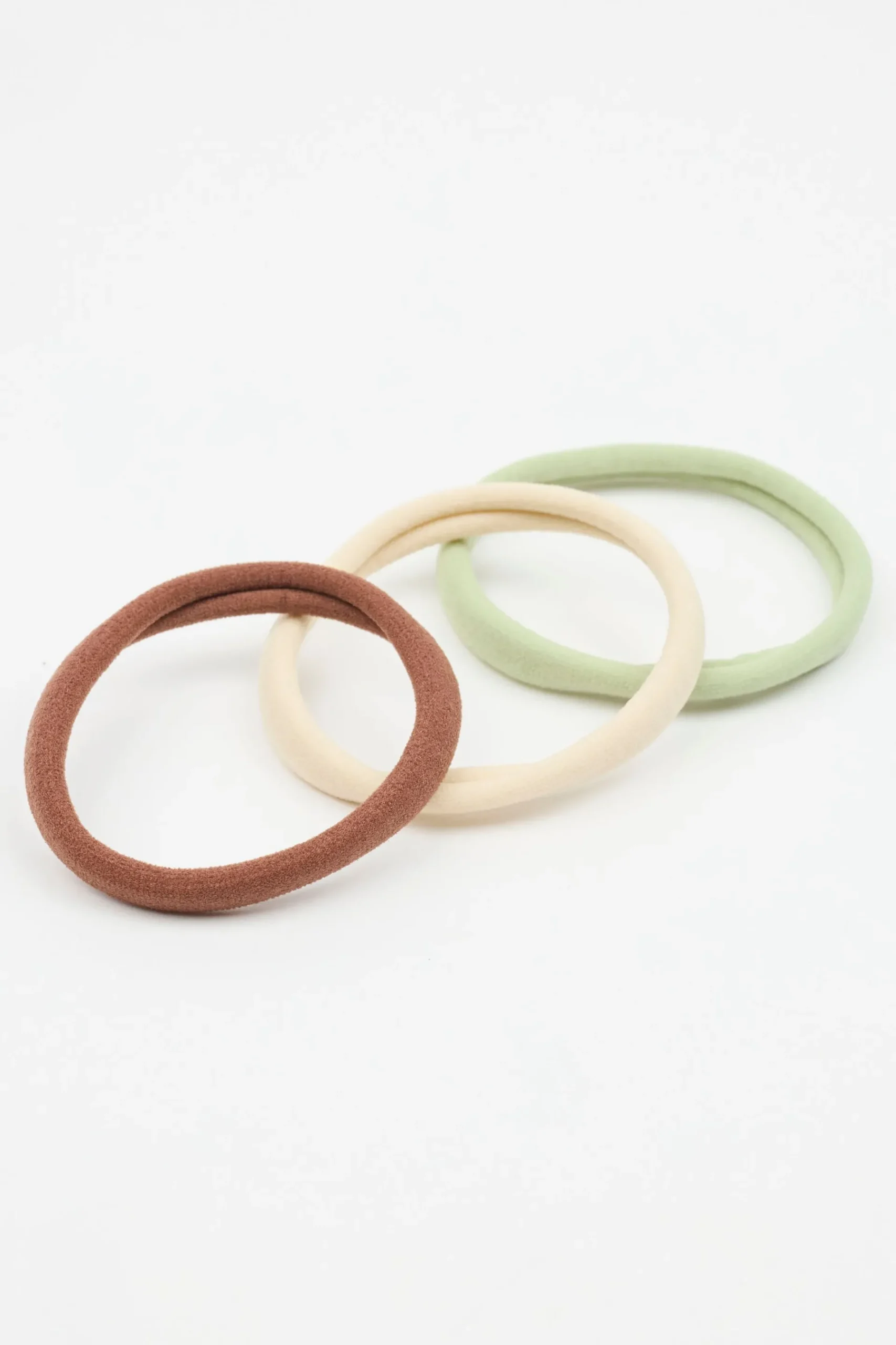 Pack Of 18 Seamless Hair Elastics*Garage Clothing Fashion
