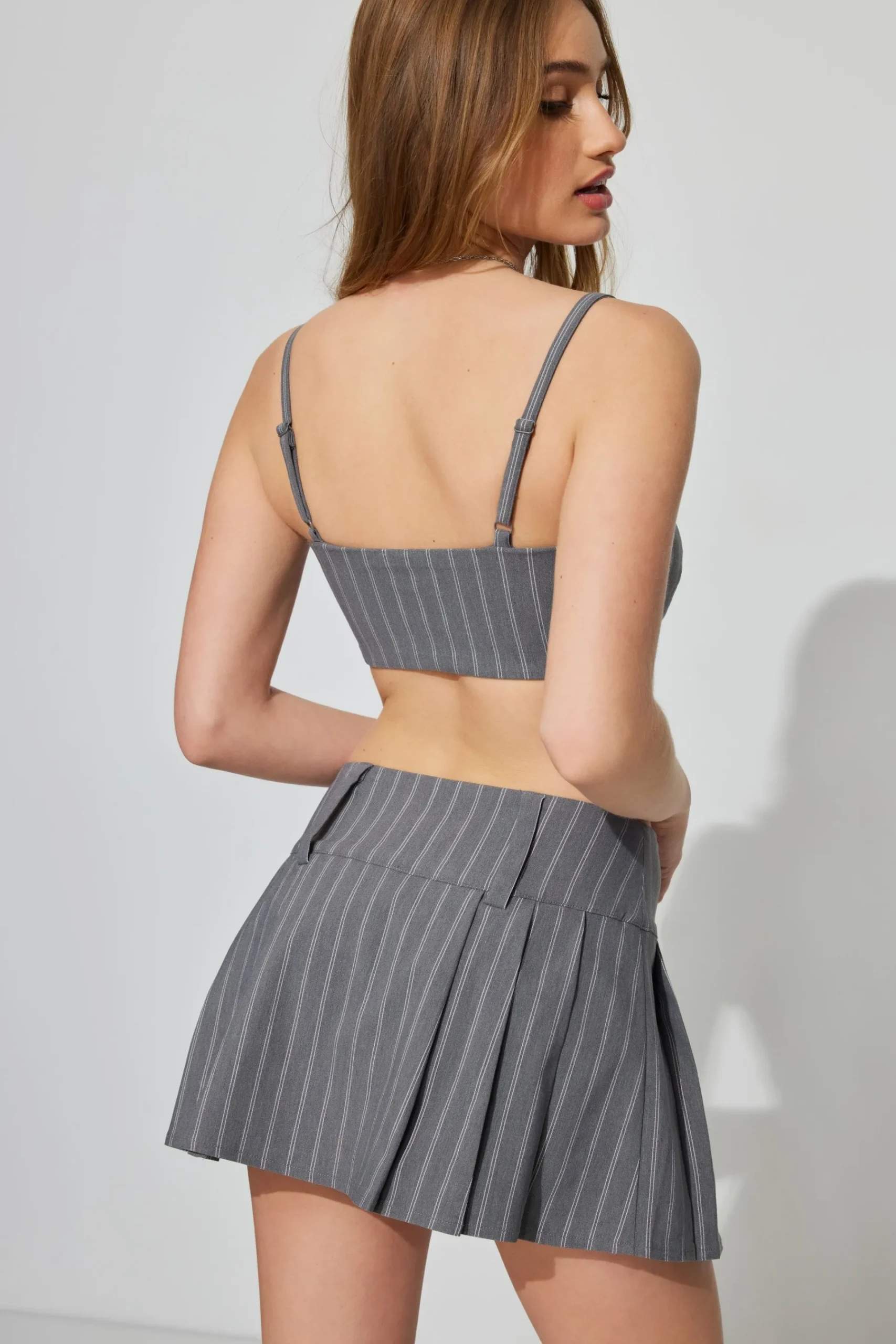 Pleated Micro Skort*Garage Clothing Cheap