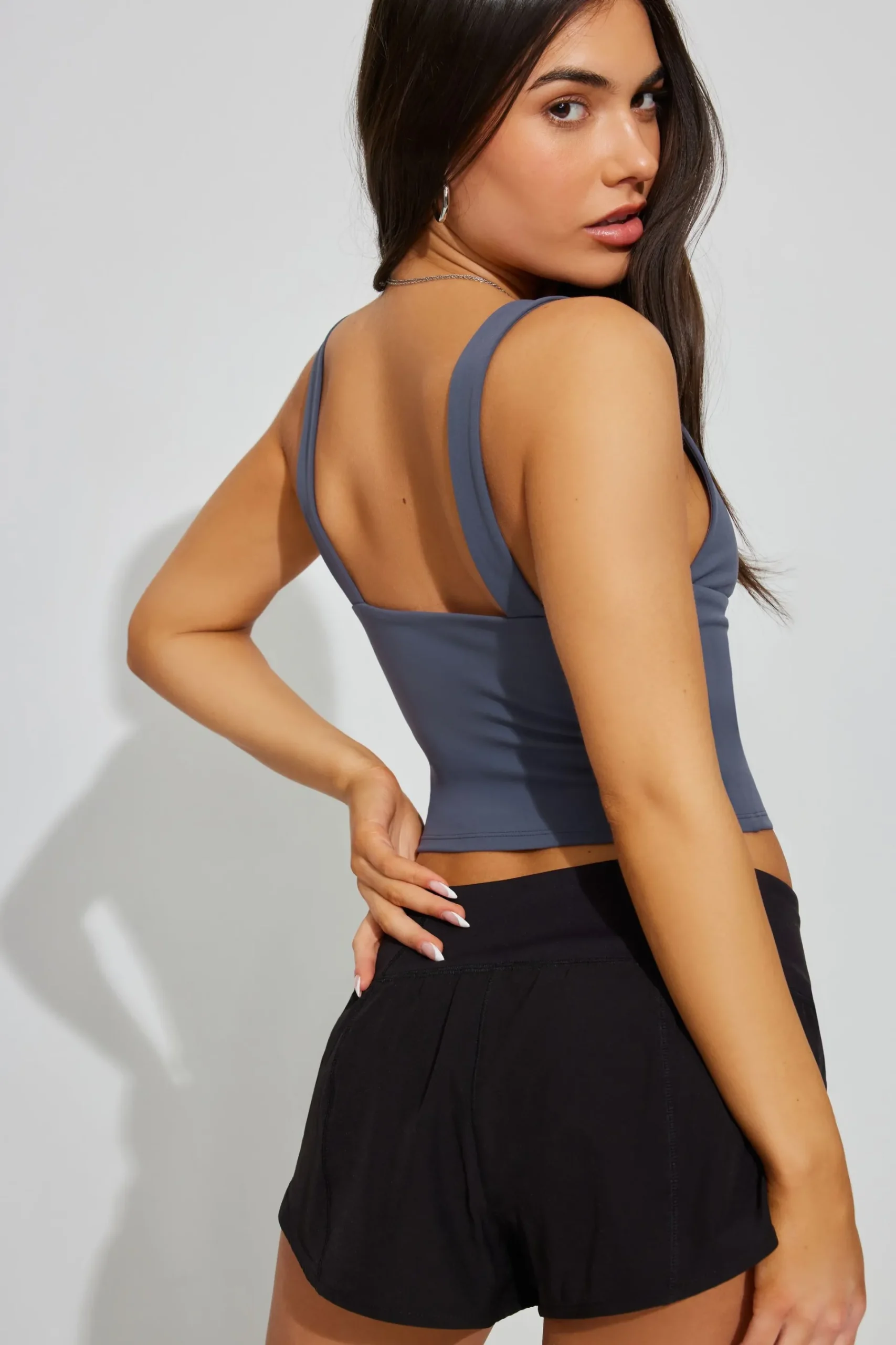 Plunge Tank Top*Garage Clothing Discount