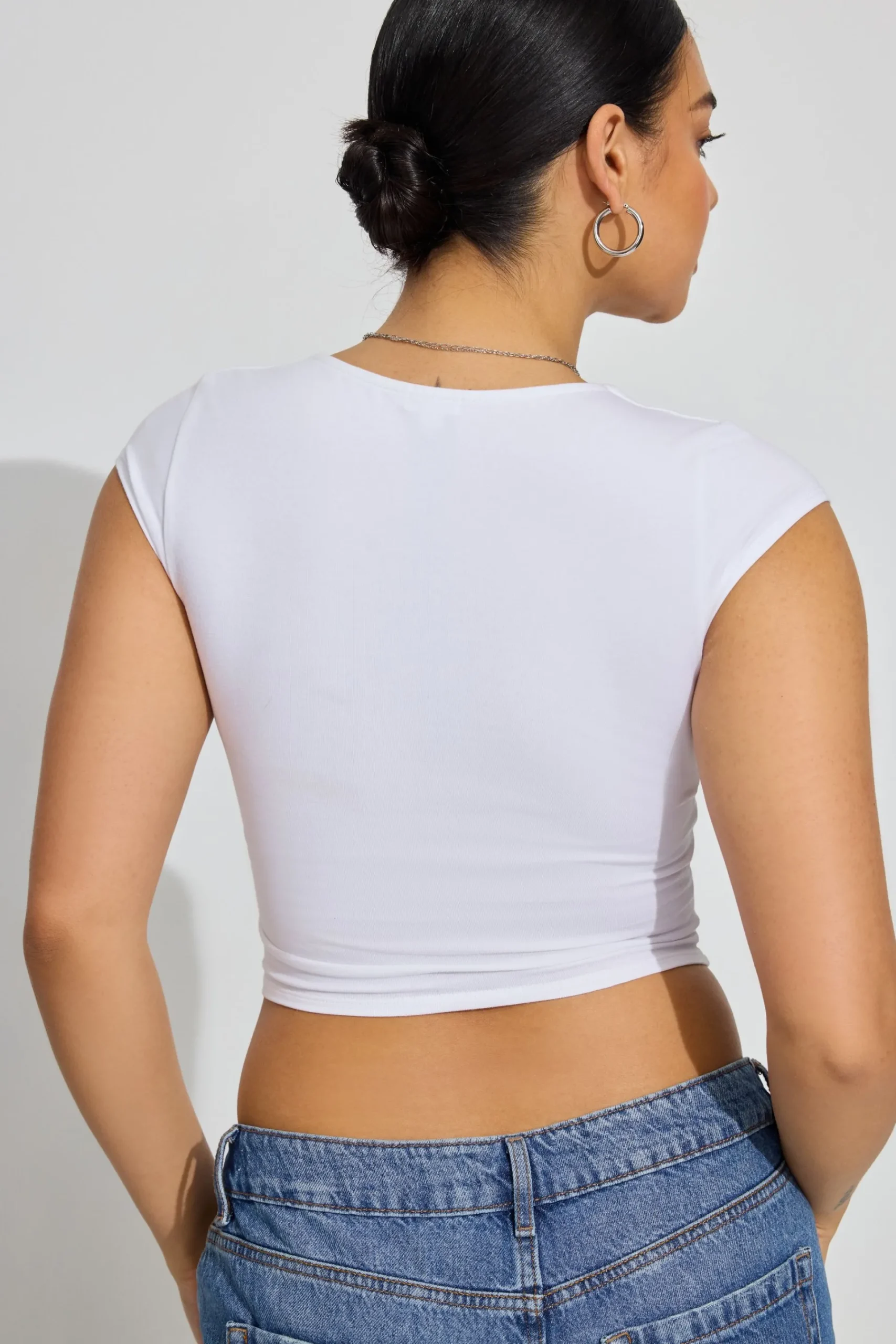 Portia Square Neckline Tee*Garage Clothing Shop