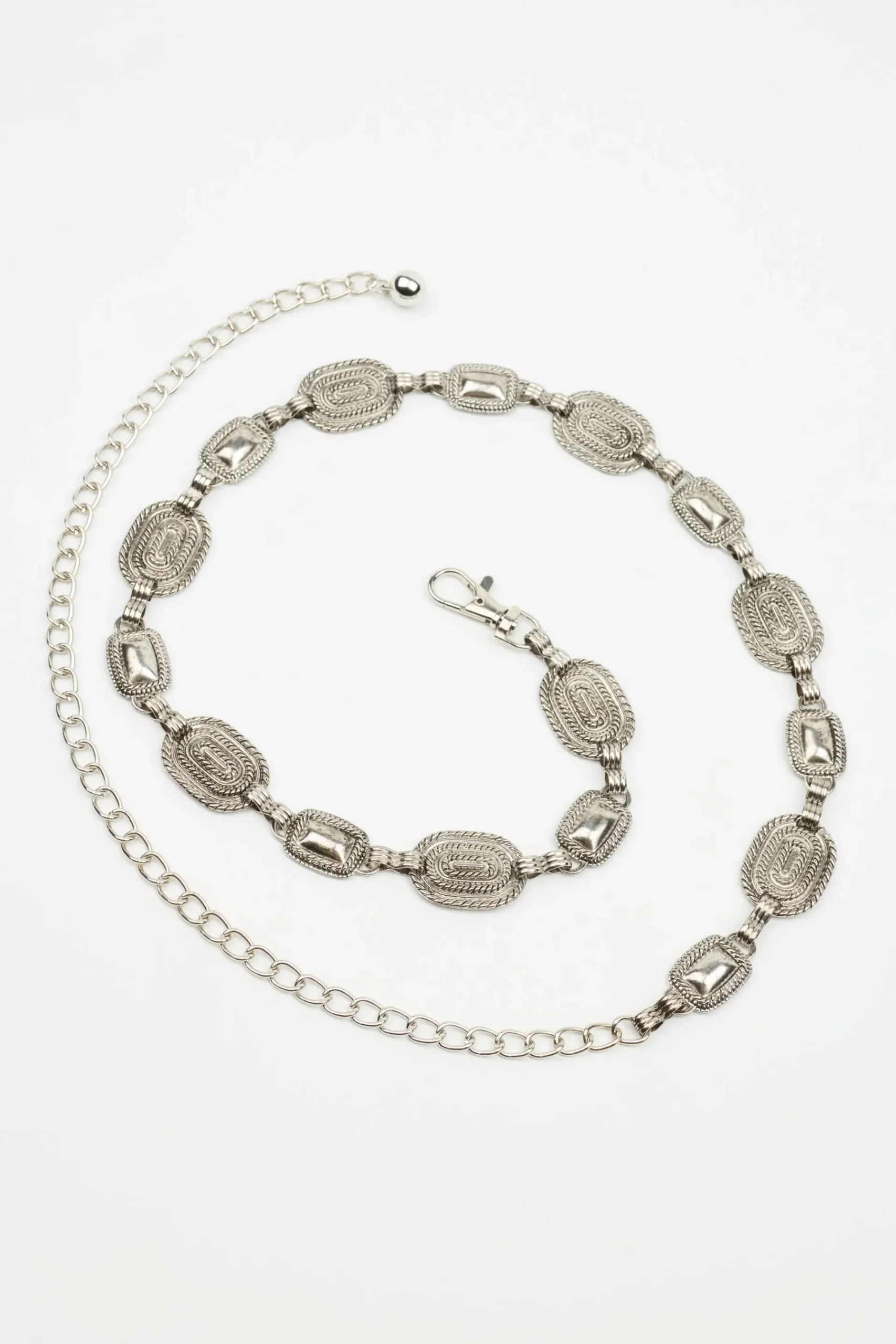 Roped Square Chain Belt*Garage Clothing New