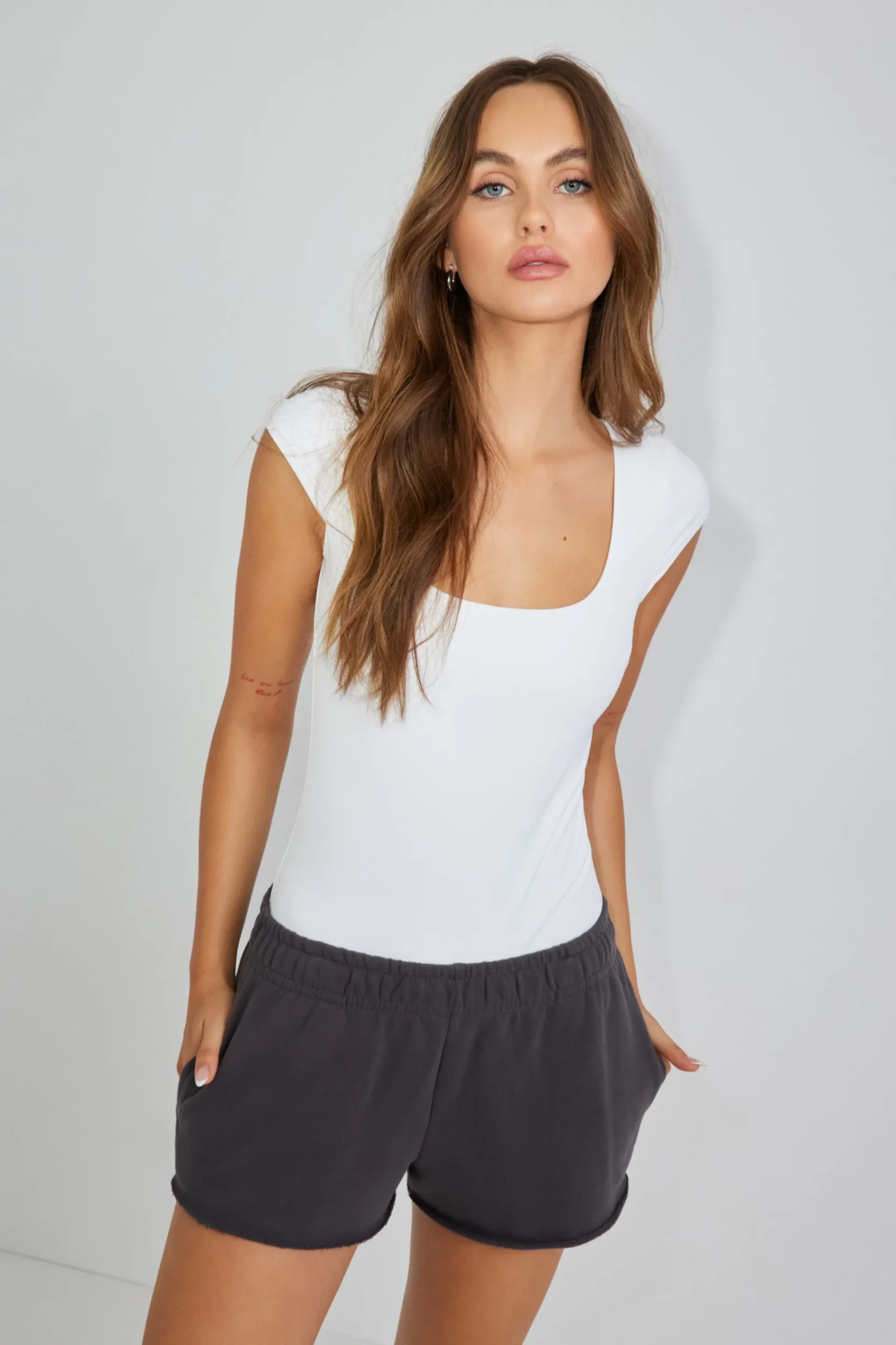 90S Low Rise Fleece Short*Garage Clothing Store