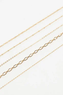 Set Of 5 Classic Chains*Garage Clothing Store
