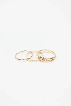 Set Of 10 Hearts Ring Pack*Garage Clothing Online