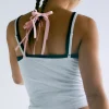 Set Of 6 Ribbon Bow Hair Elastics*Garage Clothing Cheap