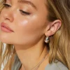 Short Bubble Hoop Earrings*Garage Clothing Discount