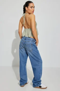 Slouchy Jean*Garage Clothing Cheap