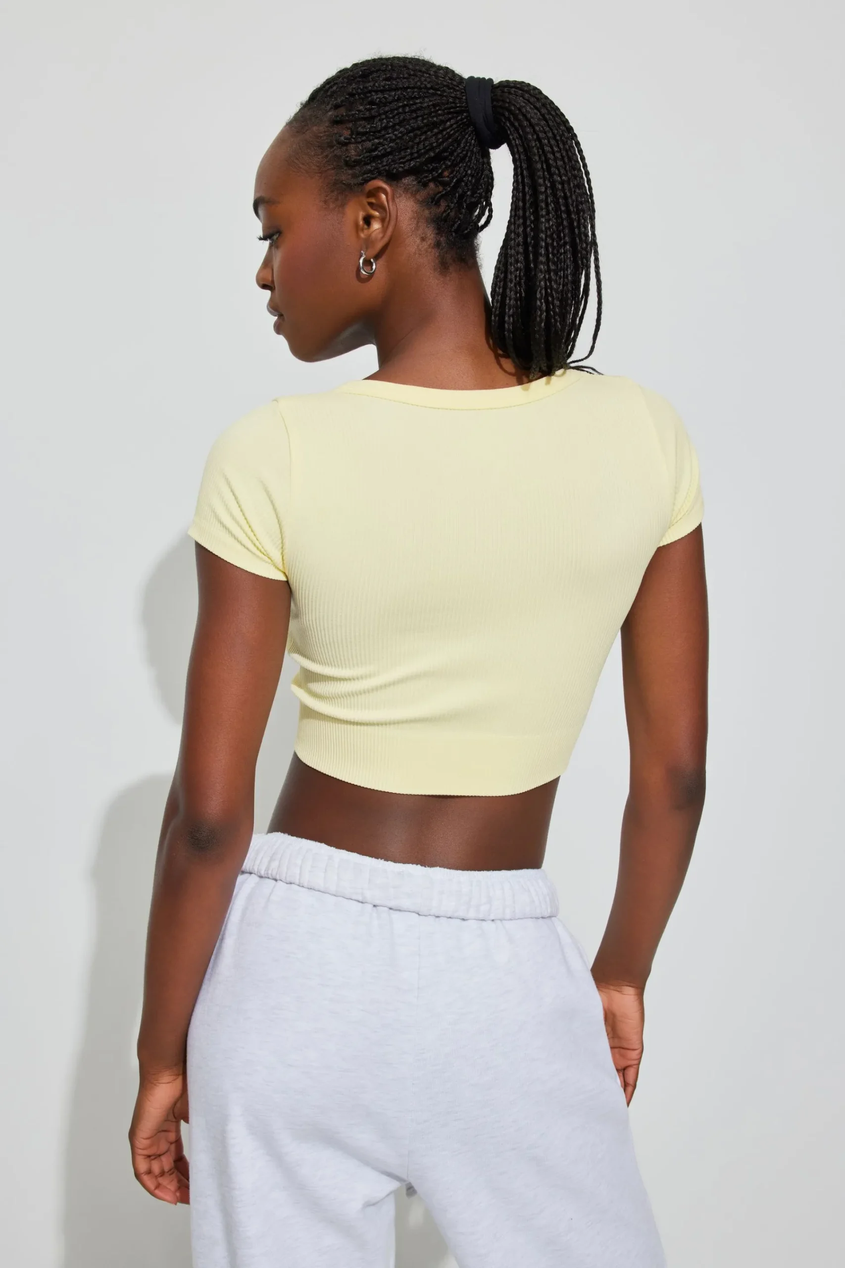 Sonia Seamless Plunge Tee*Garage Clothing Fashion