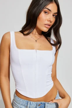 Square Neck Bustier*Garage Clothing Outlet