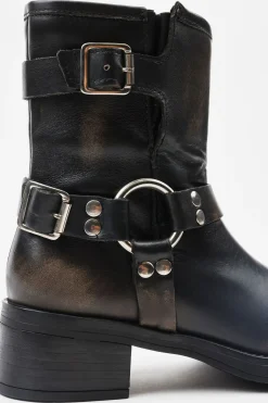 Steve Madden Brixton Block Heel Booties*Garage Clothing Discount